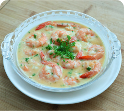 Udang Krim Bawang Putih ala Chef Devina